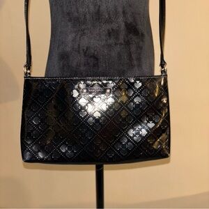Kate Spade NY Black Amy Emerald Avenue Crossbody Handbag Bag WKRU2668